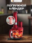Погружной Блендер Zigmund & Shtain BH-341 M красный