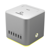Мультипортовая станция подзарядки GameMax GMP040 + Аккумулятор (Power Bank) GPB100 10000мАч, серая