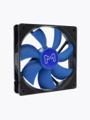 Вентилятор для корпуса Mastero MF-120, 120мм, 1500rpm, 3-pin+Molex, черный-синий (MF120BFV1)