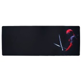 Коврик для мыши Deadpool Black, HQ, 80x30x0.3 см, оверлок