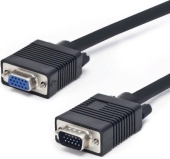 Удлинитель VGA SHIP VG004M/F-3P, 3м, черный
