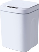 Сенсорное мусорное ведро M-Sol B8621 Smart Sensor,3 режима, АКБ, 14L цвет белый