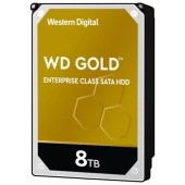 Жесткий диск 3.5" HDD 8Tb Western Digital Gold [WD8004FRYZ] 7200 Об/мин