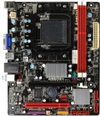 Материнская плата S-AM3 Biostar A960G MicroATX 2DDR3 (REF) Без планки