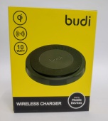 Беспроводное зарядное устройство для телефона Budi G3A3000 Qi-charger, 10W, 5V/2A, 9V-1.8A