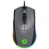 Мышь проводная оптическая Gamemax Gaming MG3 6400Dpi, 7btn, 1.8м RGB, серый 