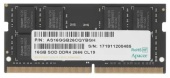 Оперативная память для ноутбука DDR4 16Gb/2666MHz Apacer AS16GGB26CQYBGH (OEM)