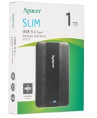 Внешний жесткий диск 2.5" HDD 1Tb Apacer AC237 SLIM AP1TBAC237B-1