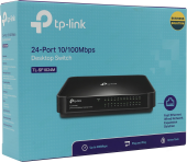 Коммутатор TP-Link TL-SF1024M 24-портов LAN, 10/100/Мбит 