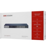 Коммутатор Hikvision DS-3E0520HP-E 16+2 port 10/100/1000M 4xGb Hi-PoE, 2xGb Uplink, 2xSFP, PoE 225W