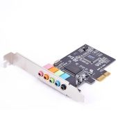 Звуковая карта M-SOL 5,1 ch PCI-E,чип CEDX cmi-8738