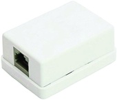 Розетка сетевая RJ45 HM-HB12-5E, 1порт, настенная
