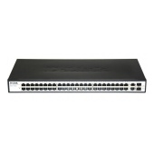 Коммутатор D-Link DES-1050G 48-портовой 10/100Base-TX и 2 комбо-портами 100/1000Base-T/SFP REF