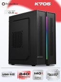 Корпус Prime Box K705 RGB Черный mATX