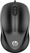 Мышь проводная оптическая HP 1000 4QM14AA черный