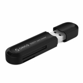 Кард-ридер ORICO CRS21-BK, USB3.0, TF/SD, чёрный