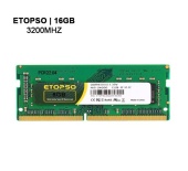Оперативная память для ноутбука DDR4 16Gb/3200MHz Etopso NB-24000 SO-DIMM BOX