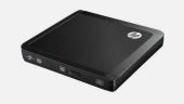 Оптический привод внешний HP dvd557s черный, без провода REF