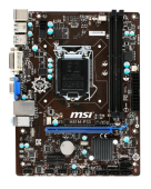 Материнская плата S-1150 MSI H81M-P33 2DDR3 (REF/OEM) 