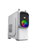 Корпус Zircon Cute Rabbit WT без БП RGB Белый mATX