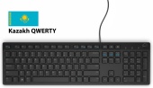 Клавиатура проводная DELL KB216 черный USB EN