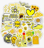Стикеры Yellow 50 шт 