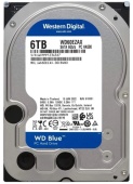 Жесткий диск 3.5" HDD 6TB WD Blue WD60EZAX 5400 Об/мин