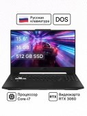 Ноутбук Asus TUF Dash F15 FX517ZM-HN093 i7 12650H/512Gb SSD M.2/16GB/RTX 3060/No OS