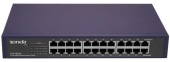 Коммутатор Tenda TEG1024D,24-портовый,10/100/1000 Мбит/с,металлический корпус