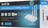 Маршрутизатор WI-FI роутер NETIS MW5230, 3G/4G, 300MBPS, 4P