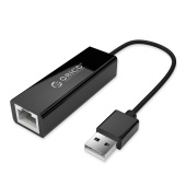 Сетевая карта USB ORICO UTJ-U2-BK, USB 2.0