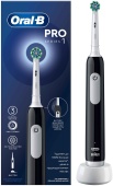 Электрическая зубная щетка Oral-B Pro Series1 щетина средняя, Черная