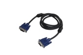 Кабель VGA - VGA 2 ферритовых кольца 1.5 м Noname OEM