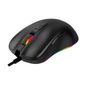 Мышь проводная оптическая Fuhlen G5, 1.8м RGB чёрный