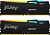 Оперативная память DDR5 64Gb(2x32GB)/5600MHz Kingston Fury Beast RGB KF556C40BBAK2-64 