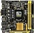 Материнская плата S-1150 Asus H81I-Plus 2DDR3 (REF/OEM) 