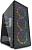 Корпус Wintek Energy JX188-11-M TG, ATX, USB 1*3.0/2*2.0, 4*12cm ARGB fan (+controller), Black